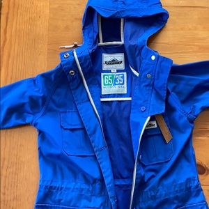 Penfield Hudson Waxed Cotton Canvas Jacket in Bright Blue